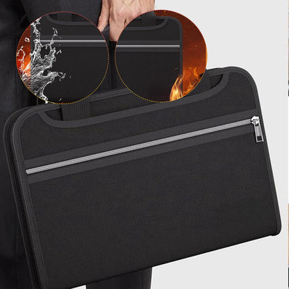 A4 brandsikker dokumentmappe (med håndtag)