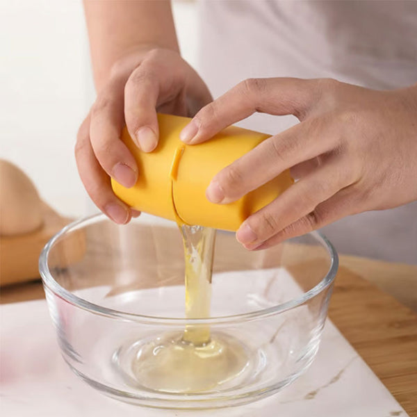 Perfekt æggeskalsåbner med holder