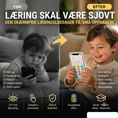 🔥📢 50% RABAT📱 Lærings-smartphone til børn | Læring gennem leg, øjenvenligt design – Det ideelle valg til indlæring ✨👶