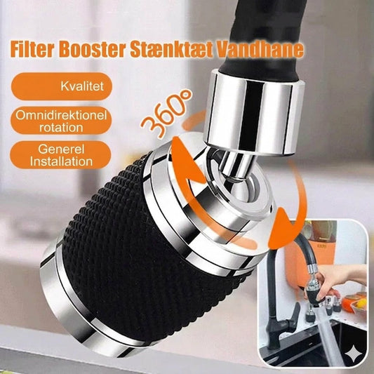 Kompakt vandfilter til vandhane – Hurtig installation vandhanefilter (Køb en, få en gratis)