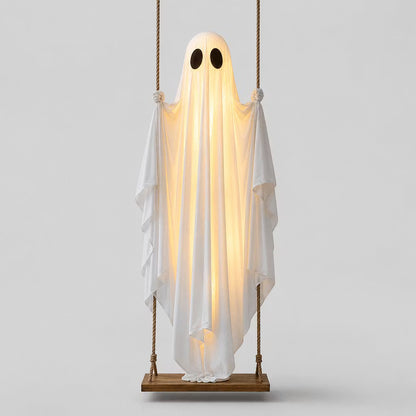 👻🎃Spøgelsesgynge med LED-lys – Den nye halloween-dille i 2026! 🍁👻