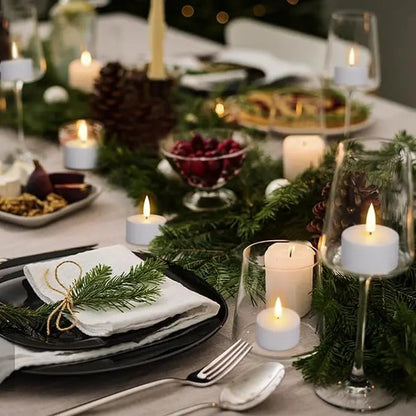 Genopladelige LED-lys med fjernbetjening