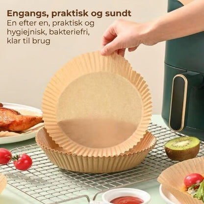 Papirforme til airfryer [100-pak]