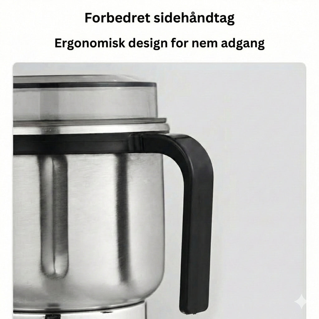 Elektrisk kaffe- og krydderikværn – kværn i rustfrit stål til kaffe, nødder og frø (kompakt)