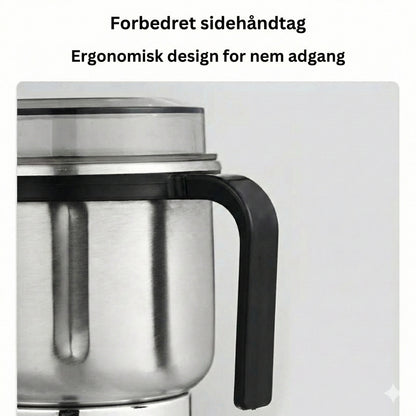 Elektrisk kaffe- og krydderikværn – kværn i rustfrit stål til kaffe, nødder og frø (kompakt)