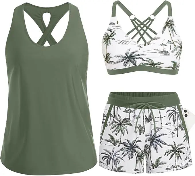 Livlig sommertankini