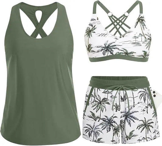 Livlig sommertankini