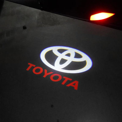 LED bildør-logo-projektor (sæt med 2 stk.)