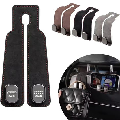 Dobbelthoved nakkestøttekrog med logo