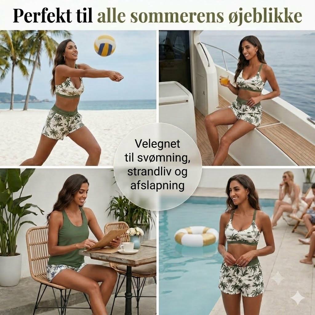 Livlig sommertankini