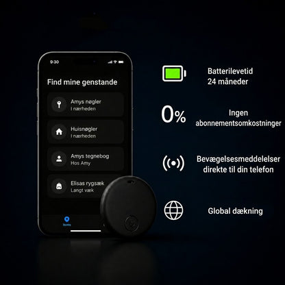 GP90 – Præcis GPS-tracker uden abonnement (Android / iOS)