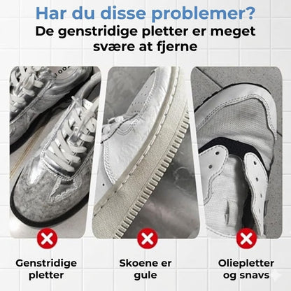 Reparationscreme til hvide sko