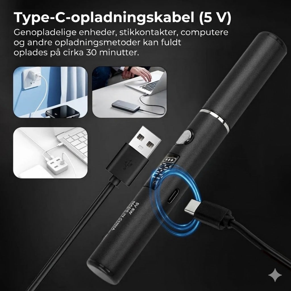 USB-opladelig loddekolbe