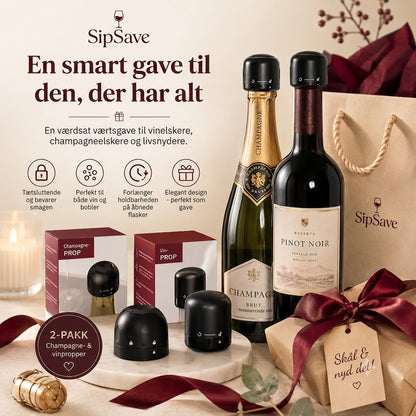 SipSave – Vin- og champagne-propper