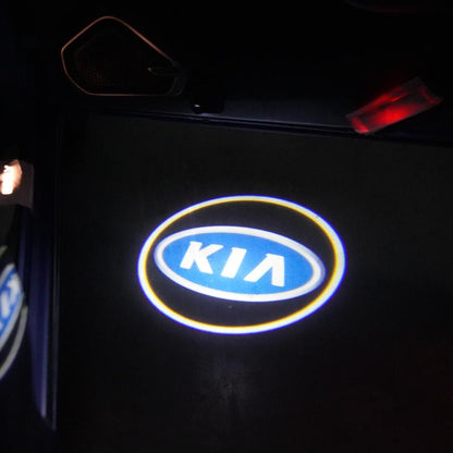 LED bildør-logo-projektor (sæt med 2 stk.)