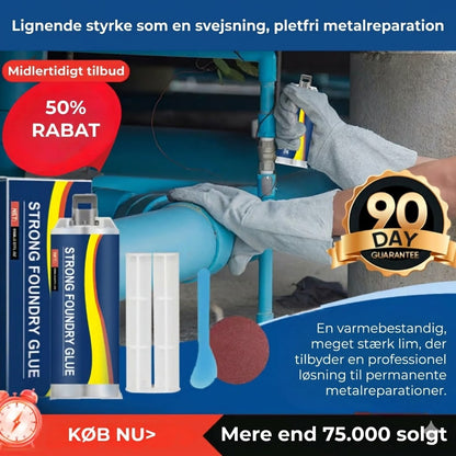 Professionel reparationslim til metal