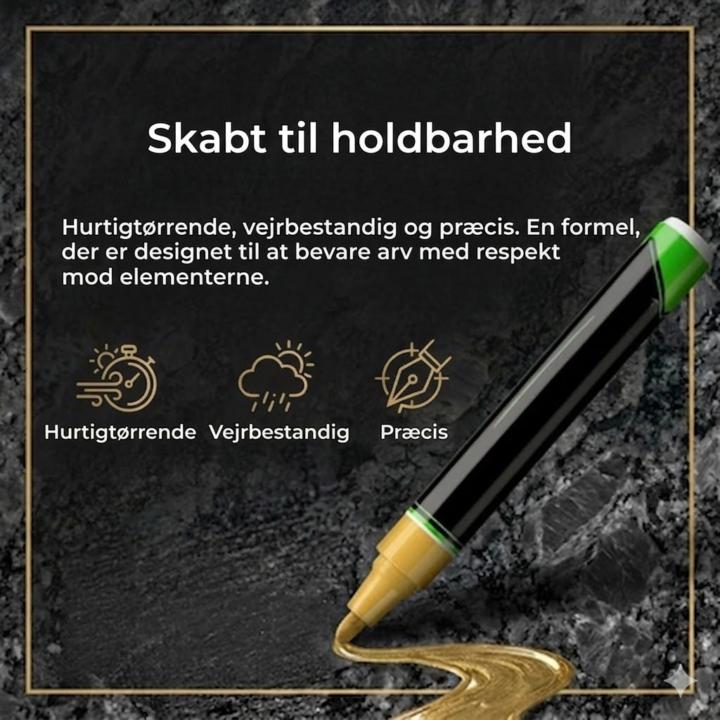 Memoria™ Luksuriøs guld mindepen – 2-pak