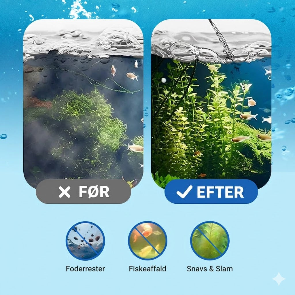 Kraftfuld vandklarer til akvarium – 100 ml – Til grumset vand