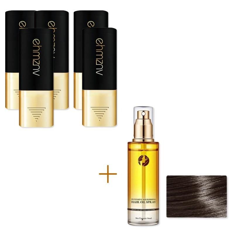 Rodfarve-kam sæt – midlertidig hårfarve til gråt hår og udgroning (øjeblikkelig effekt)