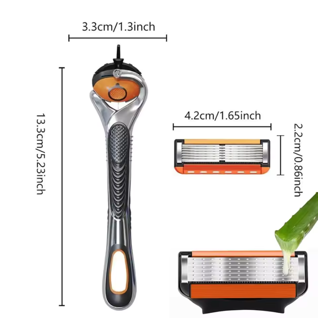 ProShave 6-bladet værdipakke – 24/48 stk. – 6-blads system (udskiftningsblade)