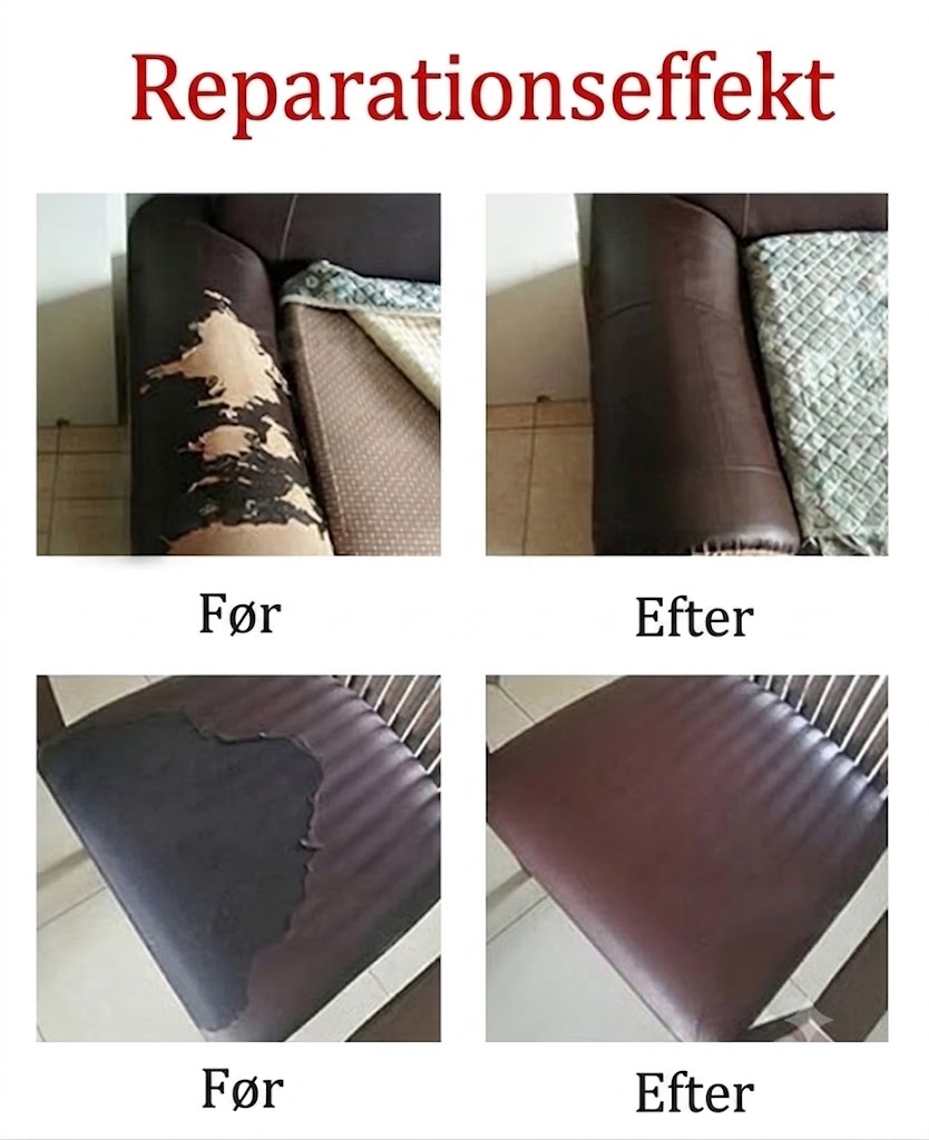 🛋️ Selvklæbende læderreparationssæt