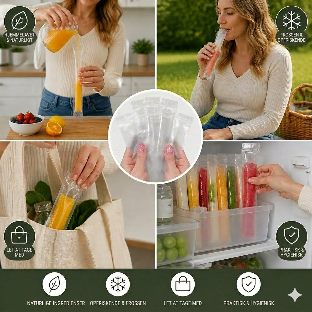 DIY Ispindeposer (100 stk.) - Engangs Isforme