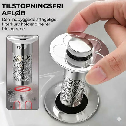 Universal pop-up vaskeprop