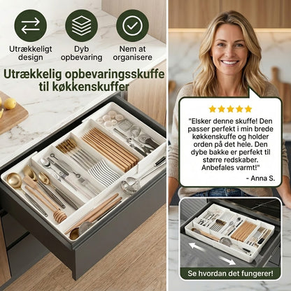Skuffe-organiser – praktisk opbevaringsboks til skuffer