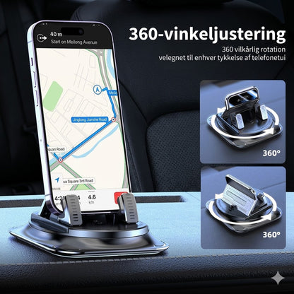 360° Roterende Mobilholder til Bil