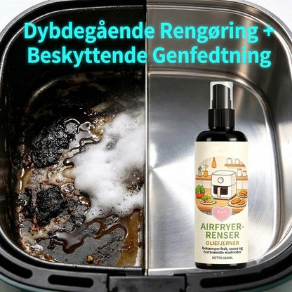 2-i-1 Airfryer-rengøringsmiddel og affedtningsspray