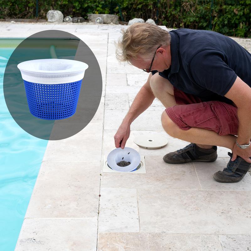 💥 🔥 Tidsbegrænset tilbud: 2+ 1 Gratis! ✨ Rengøringssæt til pool-skimmerkurv – nem og effektiv rengøring af skimmeren（1 sæt 10 stk.）
