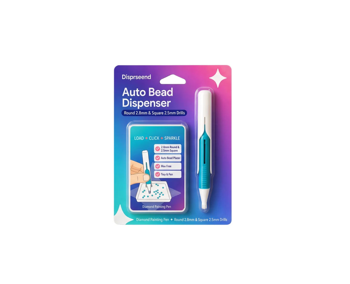 💎Automatisk Diamond Painting Pen & Rystebakke-sæt✨