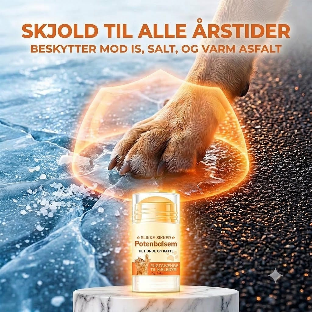 Fugtgivende potebalsam-stift til kæledyr
