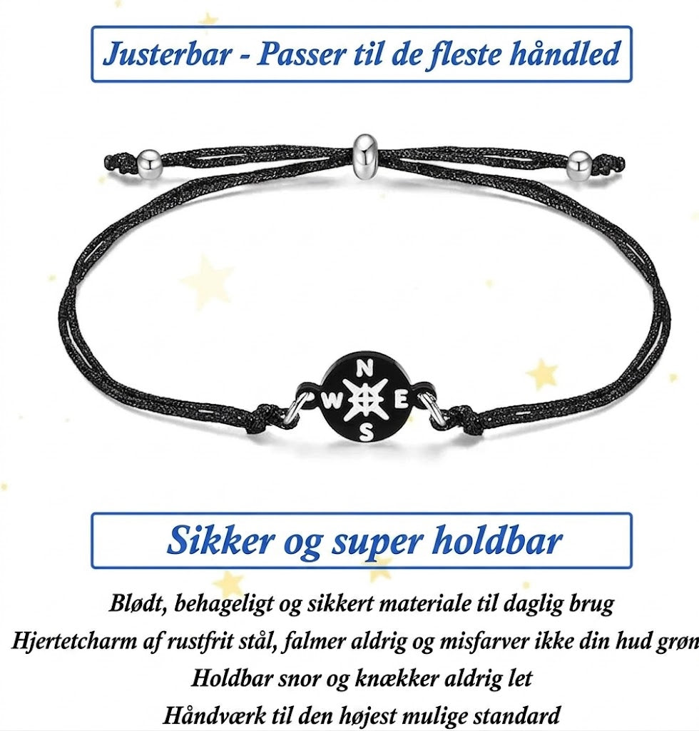 Meningsfuld studentergave – Justerbart armbånd med smukt budskab