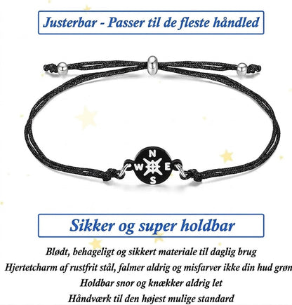 Meningsfuld studentergave – Justerbart armbånd med smukt budskab