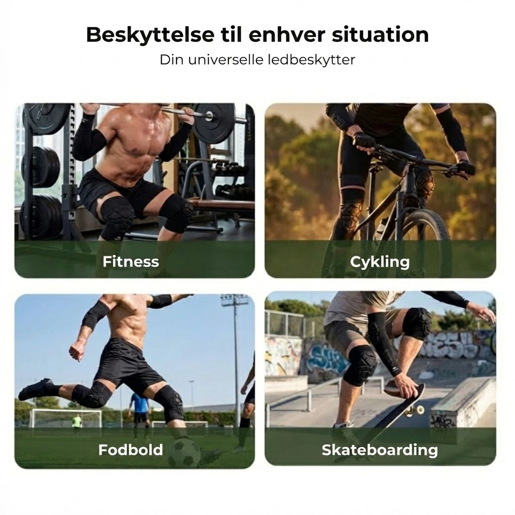 Komfortable knæbeskyttere til arbejde og have