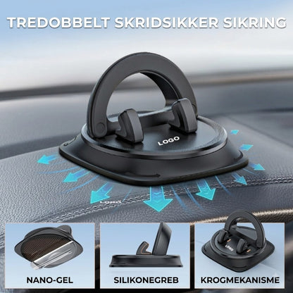 Mobilholder til instrumentbræt / Bilholder til instrumentpanel