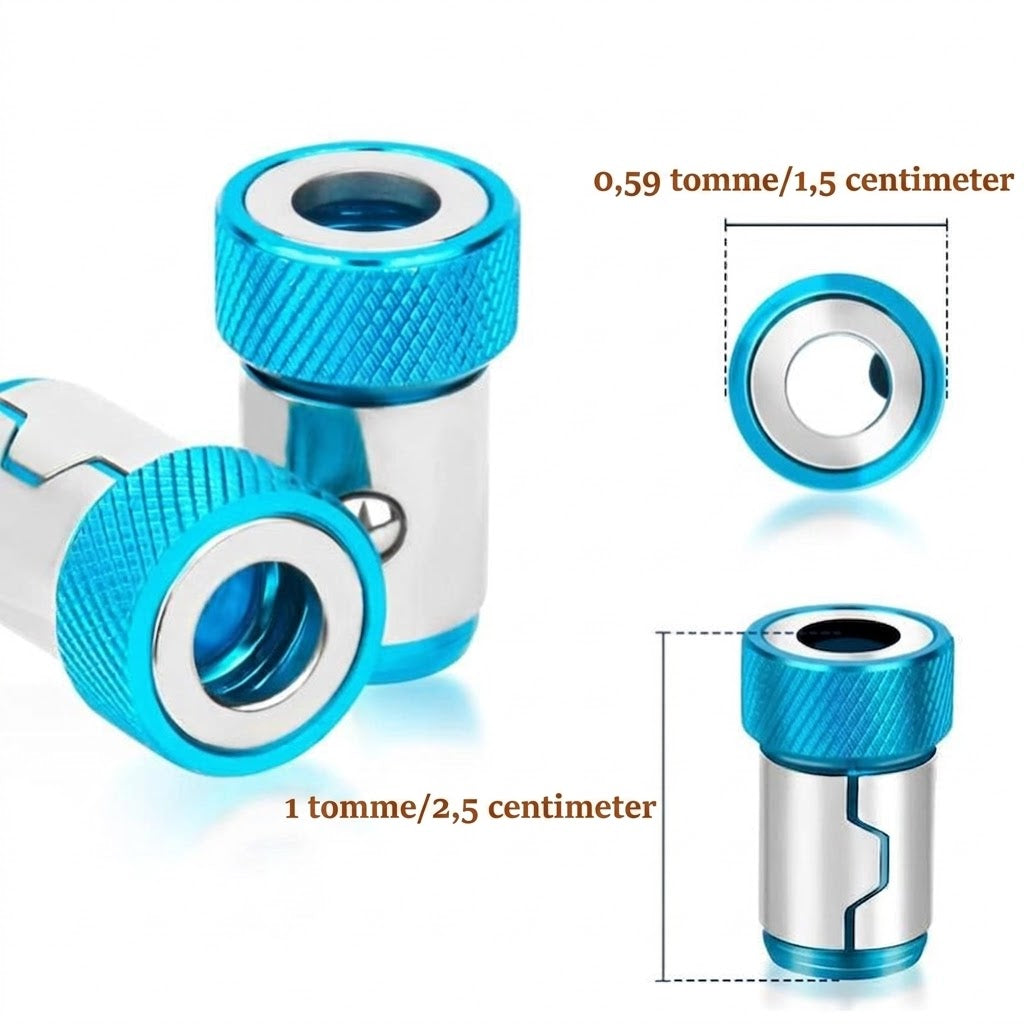 Universel magnetring til skruebits – 3-pak