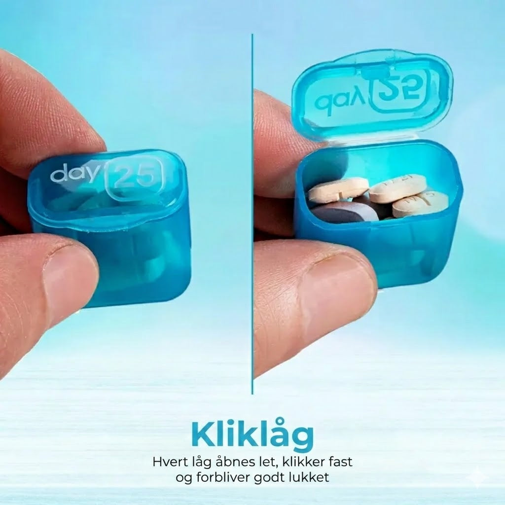 Månedlig pilleæske  31 dage