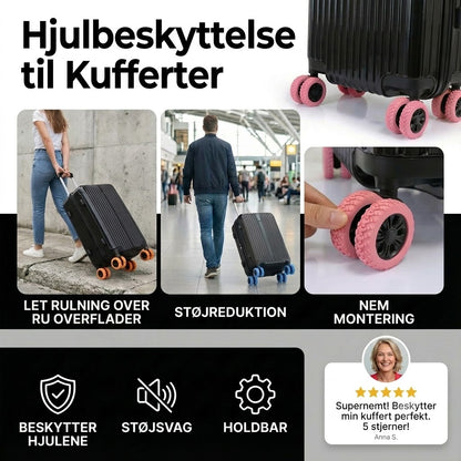 Beskyttelsescover til kufferthjul