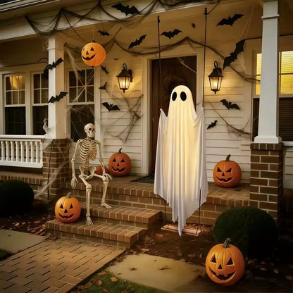 👻🎃Spøgelsesgynge med LED-lys – Den nye halloween-dille i 2026! 🍁👻