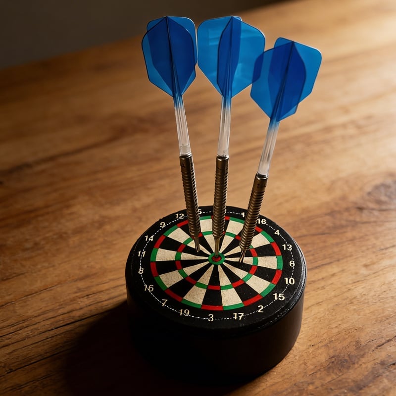 Luksuriøst mini-dart stativ