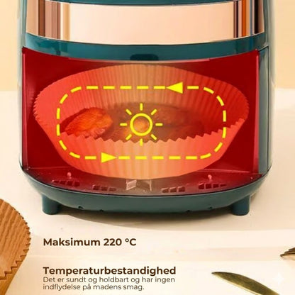 Papirforme til airfryer [100-pak]