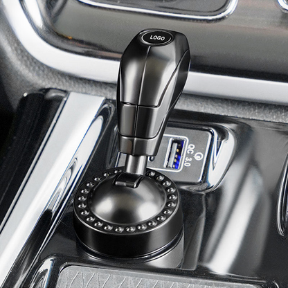 Start-/stop knap-cover med bilens logo