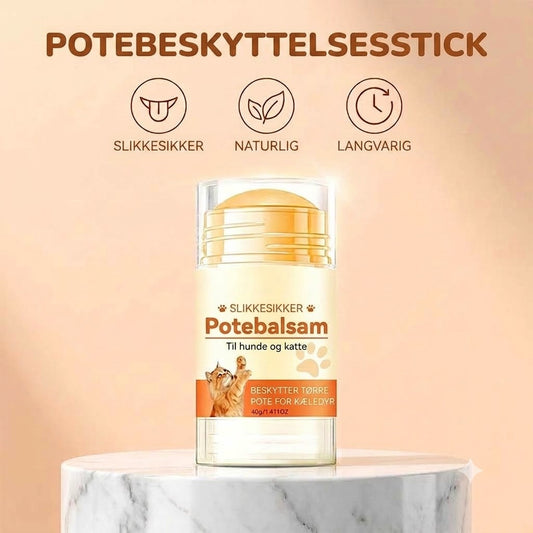 Fugtgivende potebalsam-stift til kæledyr
