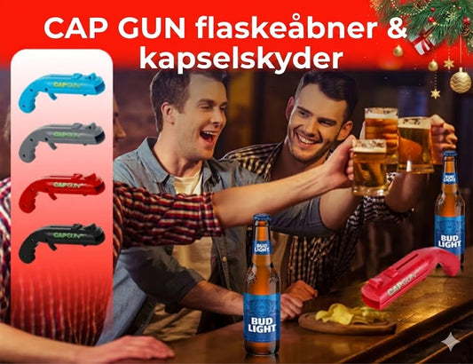 Flaskeåbner Pistol - Skyde Flaskeåbner - Ultimativt fest værktøj