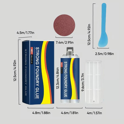 Professionel reparationslim til metal