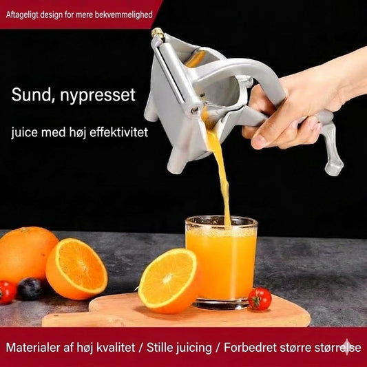 Manuell citruspresser med vægtstang