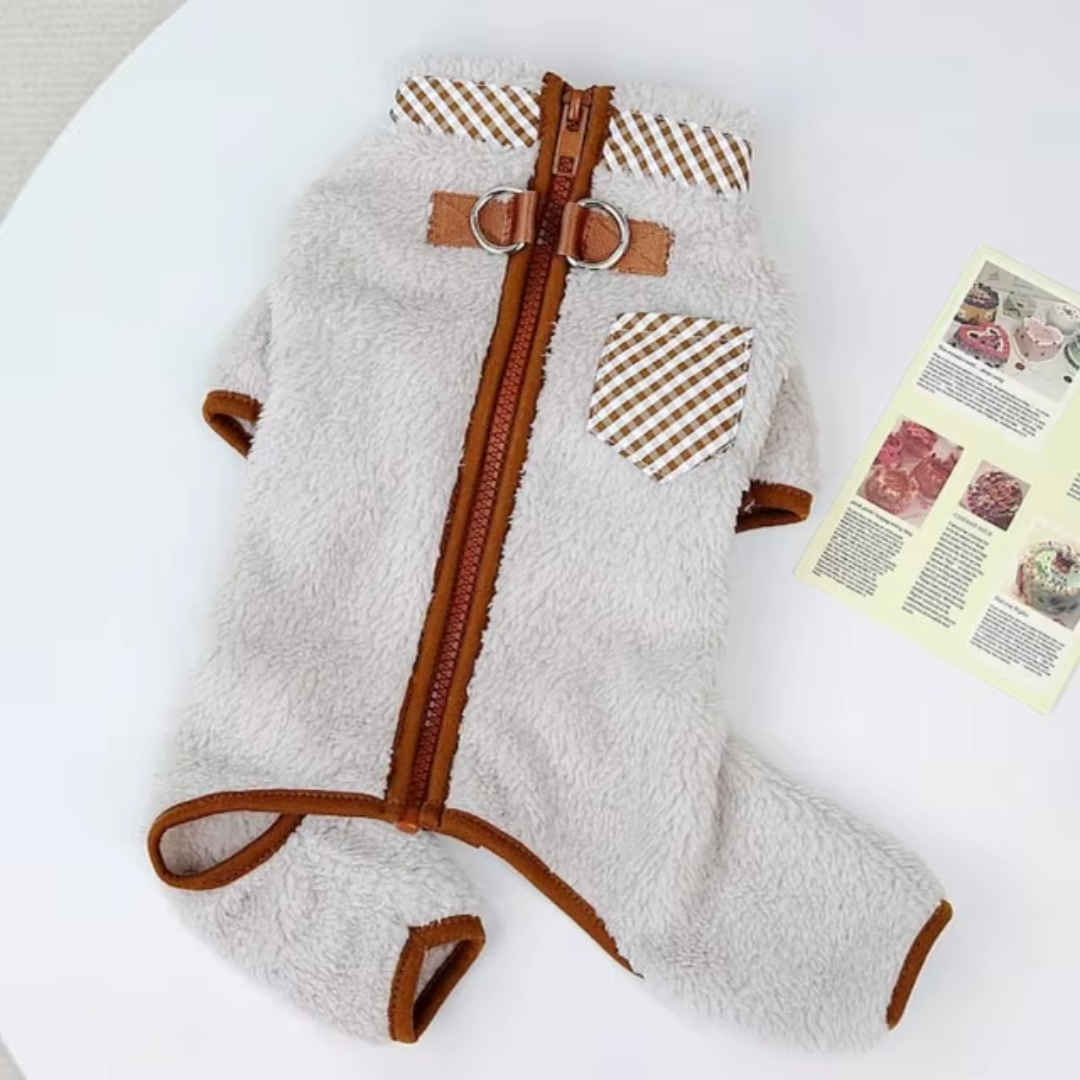 Vintervarm hundejakke