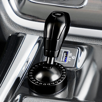 Start-/stop knap-cover med bilens logo